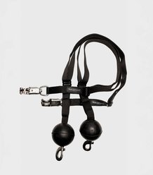 Horseware Quiet Drop Horse Safety Cross Ties, Black, 2 count