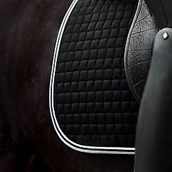 Horze Adepto All Purpose Saddle Pad, Black, Horse slide 2 of 4