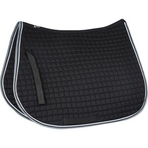 Horze Adepto All Purpose Saddle Pad, Black, Pony