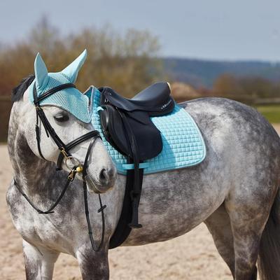 Show full view: Horze Adepto All Purpose Saddle Pad, Canal Blue slide 3 of 6