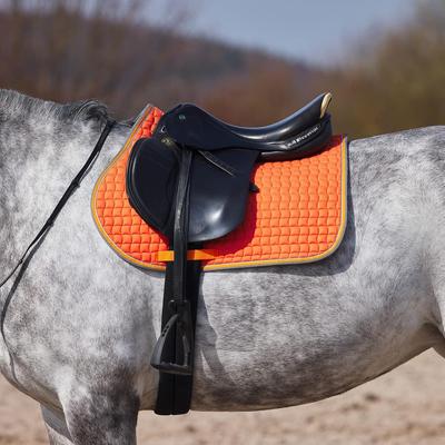 Show full view: Horze Adepto All Purpose Saddle Pad, Coral Gold slide 5 of 5