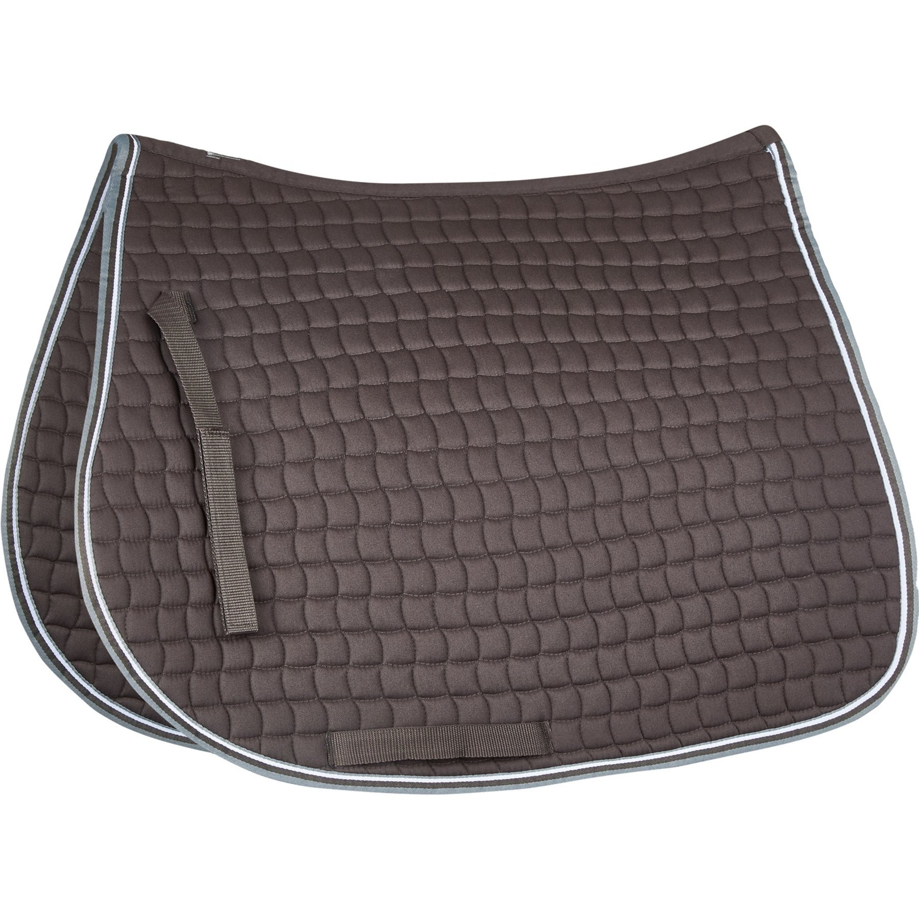 Horze Adepto All Purpose Saddle Pad, Dark Brown, Horse