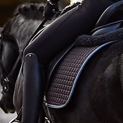 Horze Adepto All Purpose Saddle Pad, Dark Brown, Horse slide 2 of 3