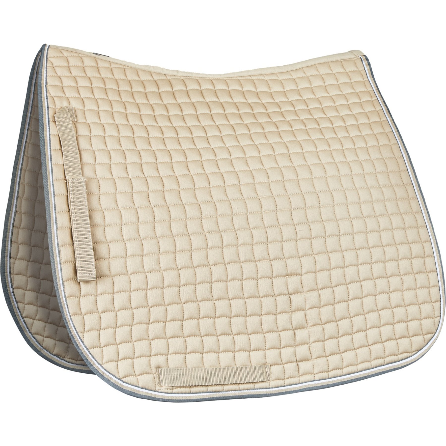 Horze Adepto Dressage Saddle Pad, Safari Brown, Horse