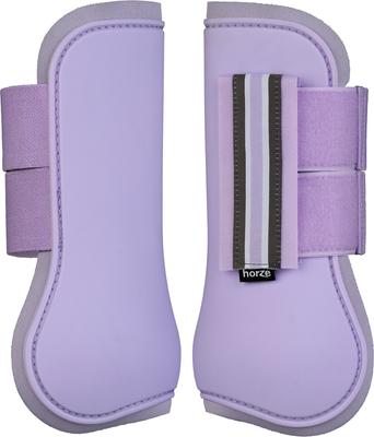 Show full view: Horze Adepto Tendon Horse Boots, 2 count, Languid Lavender Purple, Pony slide 1 of 9
