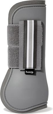 Show full view: Horze Adepto Tendon Horse Boots, 2 count, Steel Grey, Warmblood slide 3 of 4