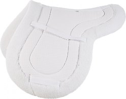 Horze Airflow Close Contact Shaped Horse Pad, Horse, White slide 1 of 2