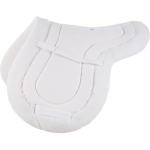 Horze Airflow Close Contact Shaped Horse Pad, Horse, White