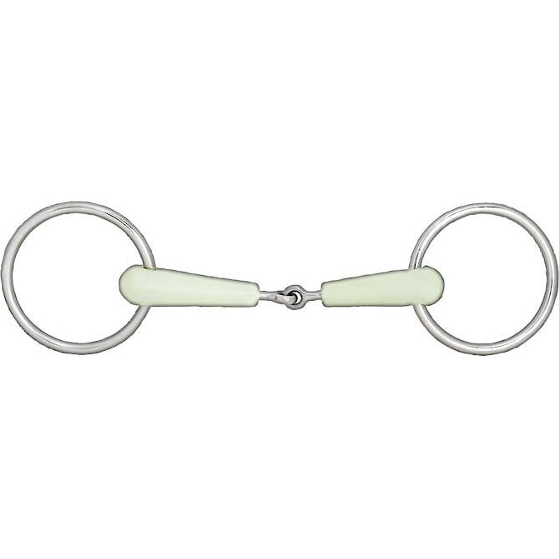 Horze Apple Flavor Loose Ring Snaffle Horse Bit, 5