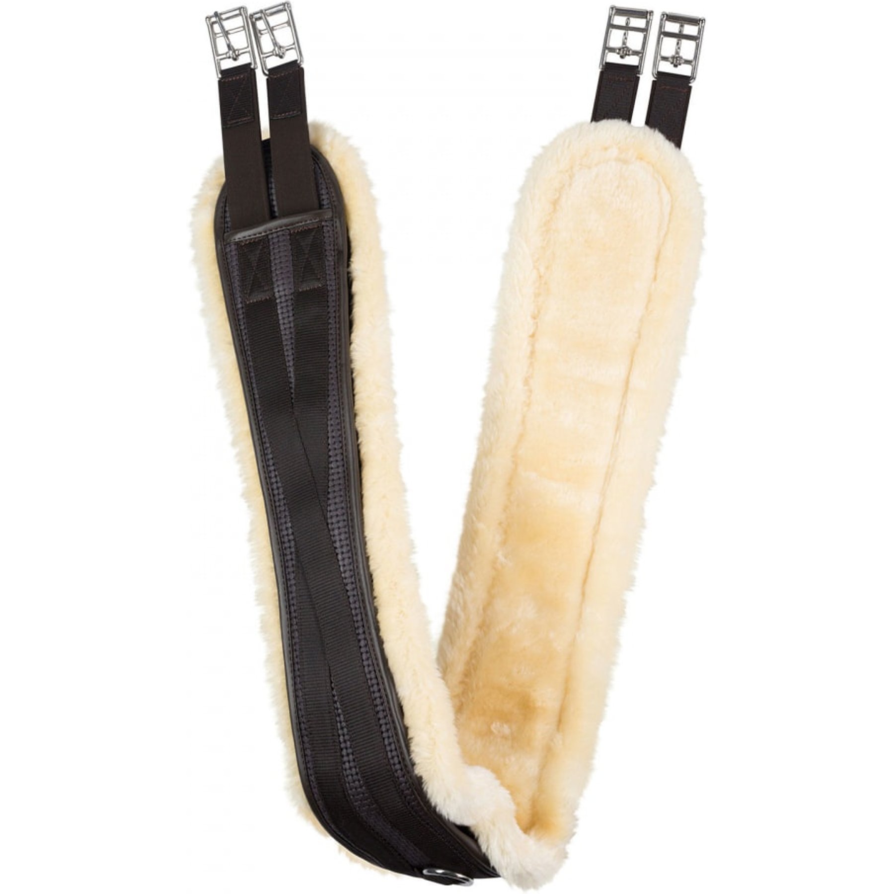 Horze Atlanta All Purpose Horse Girth, Dark Brown, 46-in