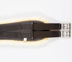 Horze Atlanta All Purpose Horse Girth, Dark Brown, 53-in slide 2 of 4
