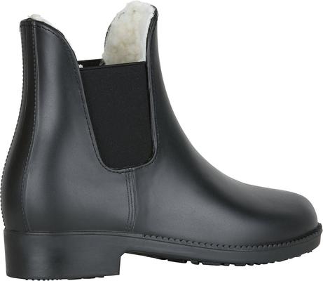 Show full view: Horze Bonn Kids Rubber Paddock Faux Fur Lining Boots, 3.5 slide 4 of 7