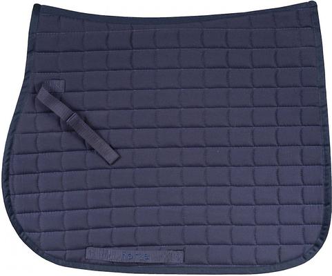 Show full view: Horze Bristol All Purpose Saddle Pad, Peacoat Dark Blue, Pony slide 1 of 3