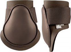 Horze Chicago Fetlock Hind Horse Boots, 2 count, Chocolate Brown, Horse