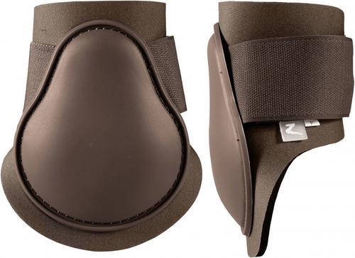 Show full view: Horze Chicago Fetlock Hind Horse Boots, 2 count, Chocolate Brown, Horse slide 1 of 12