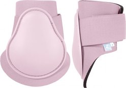 Horze Chicago Fetlock Hind Horse Boots, 2 count, Lady Light Pink, Cob