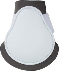 Horze Chicago Fetlock Hind Horse Boots, 2 count, White/Grey, Pony