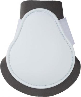 Show full view: Horze Chicago Fetlock Hind Horse Boots, 2 count, White/Grey, Pony slide 1 of 12