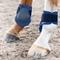 Show in main carousel: Horze Chicago Fetlock Hind Horse Boots, 2 count, White/Grey, Pony slide 7 of 12