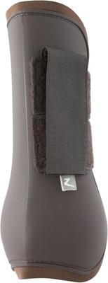 Show full view: Horze Chicago Tendon Open Front Horse Boots, 2 count, Chocolate Brown, Horse slide 6 of 11