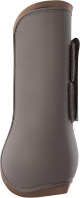 Show full view: Horze Chicago Tendon Open Front Horse Boots, 2 count, Chocolate Brown, Horse slide 7 of 11