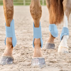 Horze Chicago Tendon Open Front Horse Boots, 2 count, Lady Light Pink, Horse slide 2 of 9