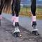 Show in main carousel: Horze Chicago Tendon Open Front Horse Boots, 2 count, Lady Light Pink, Pony slide 4 of 10