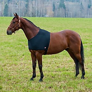 Horze ComForce Horse Blanket Shoulder Guard, Black, Medium