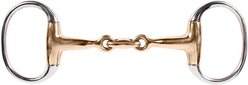 Horze Copper Lozenge Link Eggbutt Snaffle Horse Bit, 5