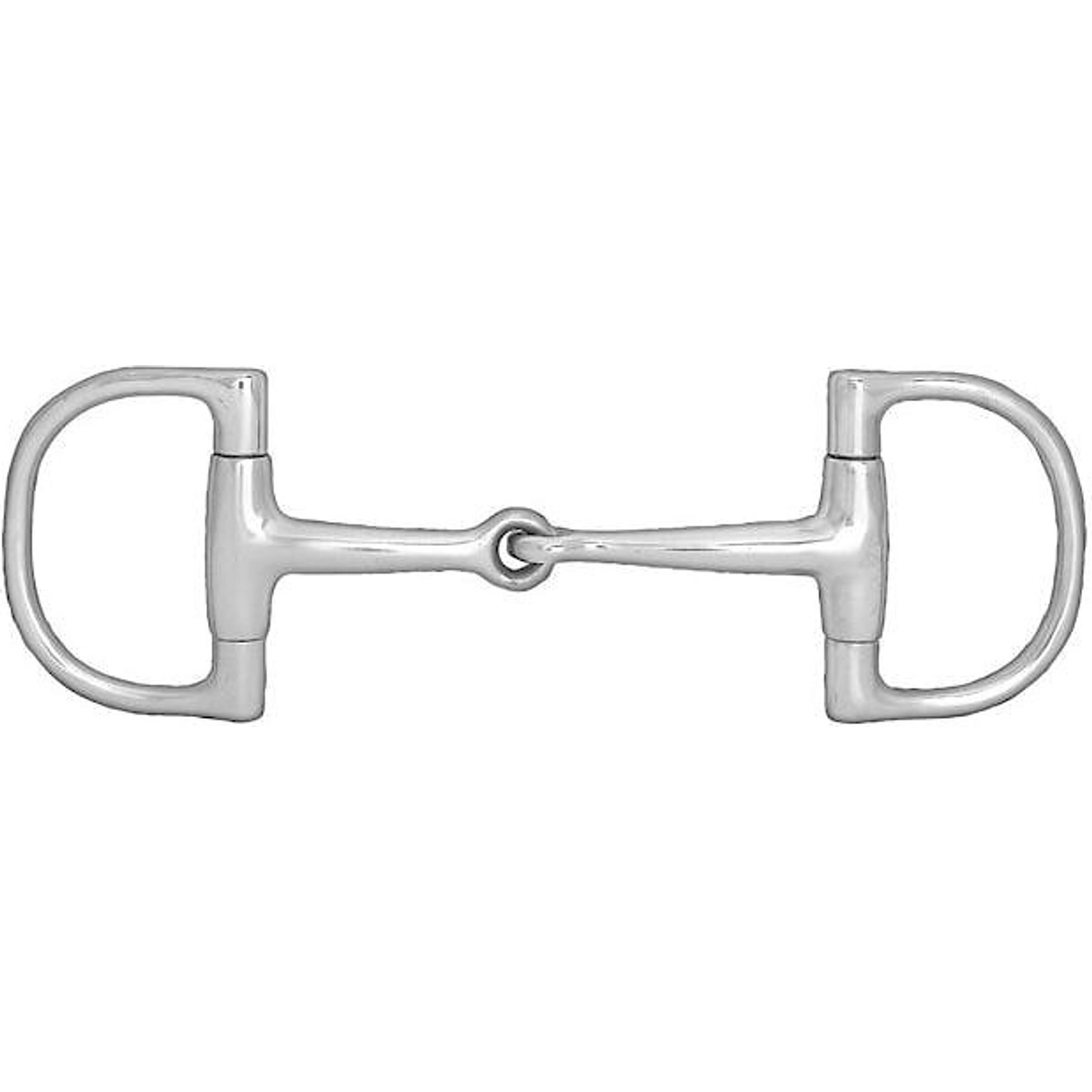 Horze D-Ring Snaffle Horse Bit, 5
