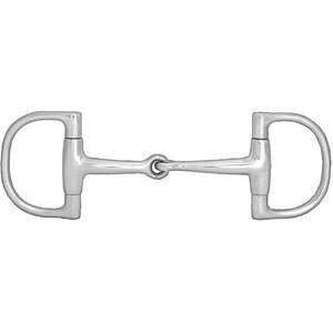 Horze D-Ring Snaffle Horse Bit, 5