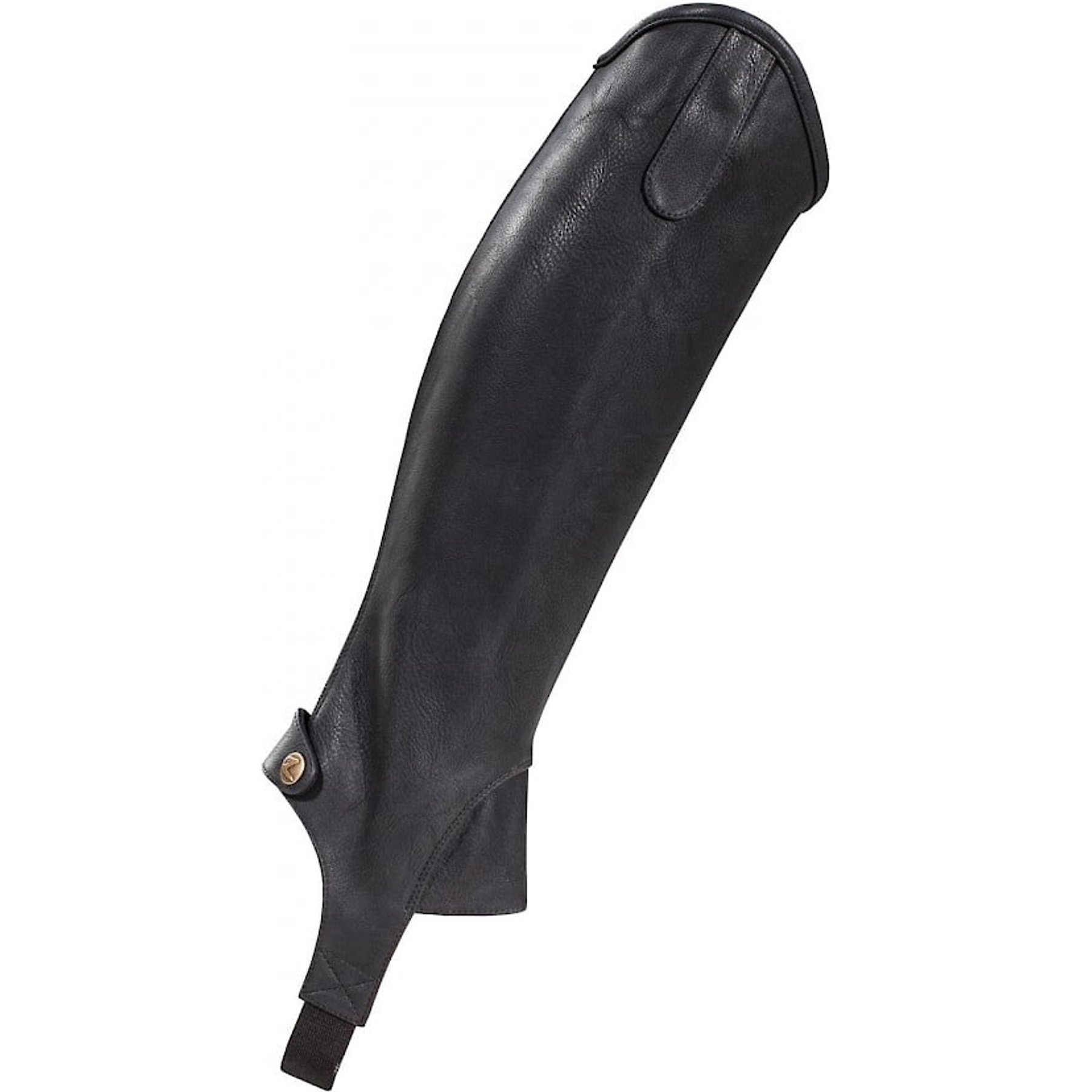 Horze Desta Synthetic Half Chaps, Black, X-Large