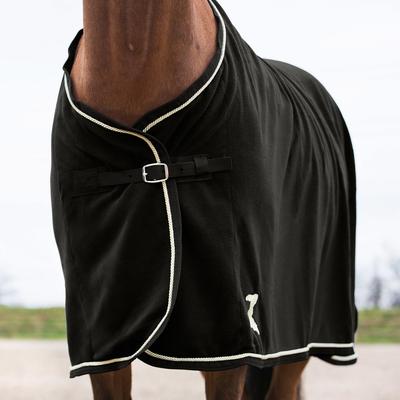 Show full view: Horze Fleece Horse Show Cooler, Black, 78-in slide 2 of 6
