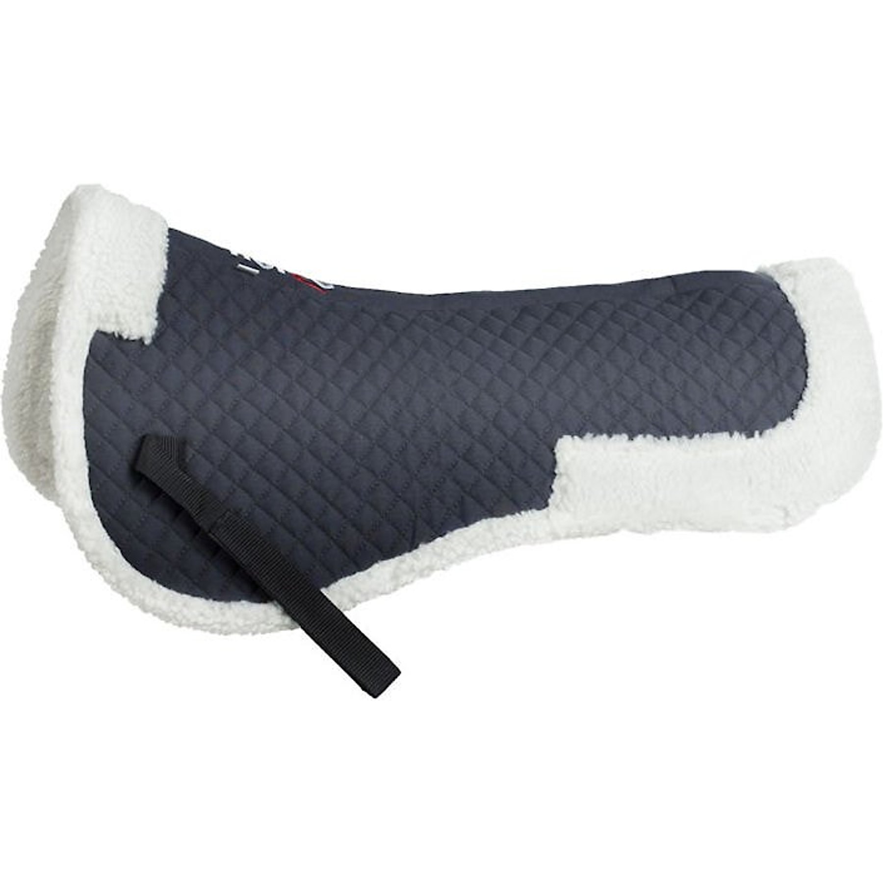 Horze Fur Horse Half Pad, Grey, Horse