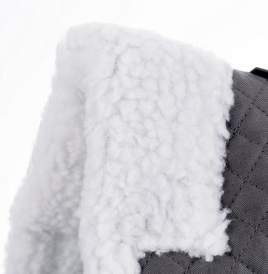 Show full view: Horze Fur Half Saddle Pad, Grey, Horse slide 8 of 9