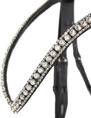 Show full view: Horze Grayson Classic Dressage Ergonomic Horse Bridle, Horse slide 9 of 9