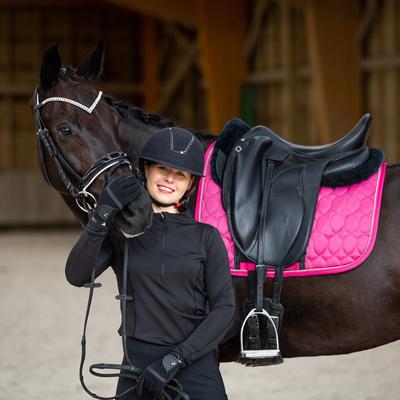 Show full view: Horze Grayson Classic Dressage Ergonomic Horse Bridle, Pony slide 3 of 9