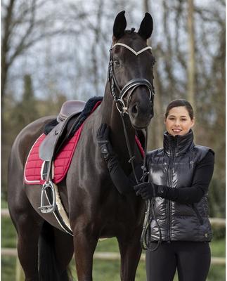Show full view: Horze Grayson Classic Dressage Ergonomic Horse Bridle, Pony slide 6 of 9