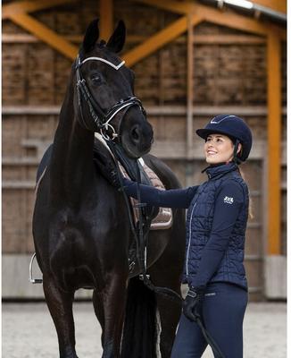 Show full view: Horze Grayson Classic Dressage Ergonomic Horse Bridle, Pony slide 7 of 9