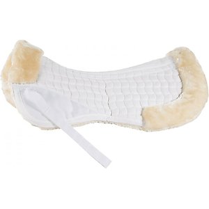 Horze Half Saddle Pad, White