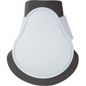 Horze Horse Fetlock Boots, White & Grey, Cob