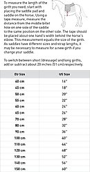 Horze Horse Girth Extender, Black slide 2 of 2