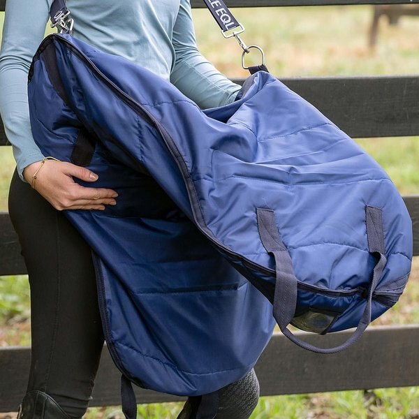 Horze Horse Saddle Bag, Very Dark Blue