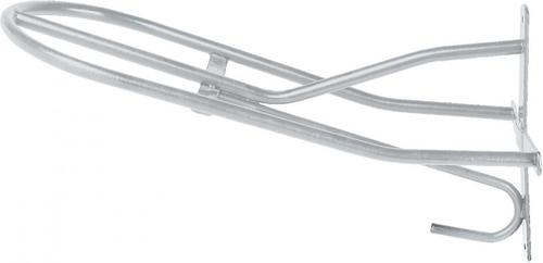 Show full view: Horze Horse Saddle Rack & Bridle Hook, Silver slide 1 of 1