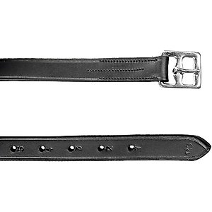 Horze Horse Stirrup Leathers, Black, 49-in