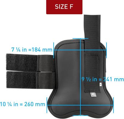 Show full view: Horze Horse Tendon Boots, Black, Cob slide 9 of 11