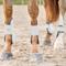 Show in main carousel: Horze Horse Tendon Boots, White & Grey, Cob slide 3 of 8