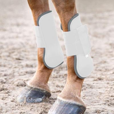Show full view: Horze Horse Tendon Boots, White & Grey, Horse slide 7 of 10