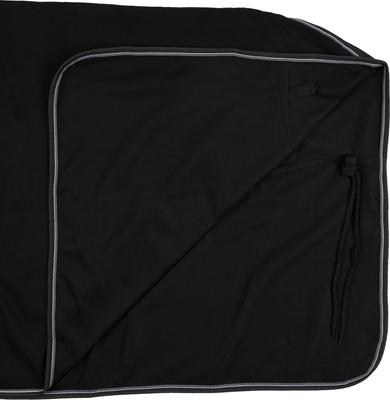 Show full view: Horze Kiel Fleece Horse Cooler, Black, 72-in slide 6 of 10