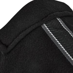 Horze Kiel Fleece Horse Cooler, Black, 75-in
